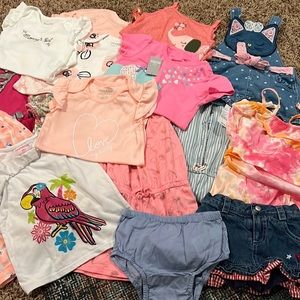 Bundle of girls 18 to 24 months spring/ summer cloths